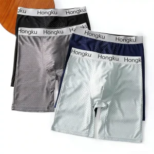 Men's Mesh Boxer Briefs | Breathable & Anti-Chafe