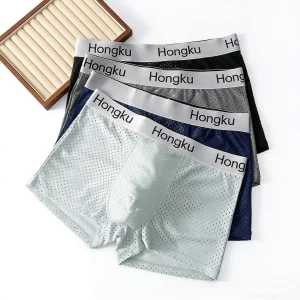 Men’s Mesh Short Leg Boxer Briefs OEM