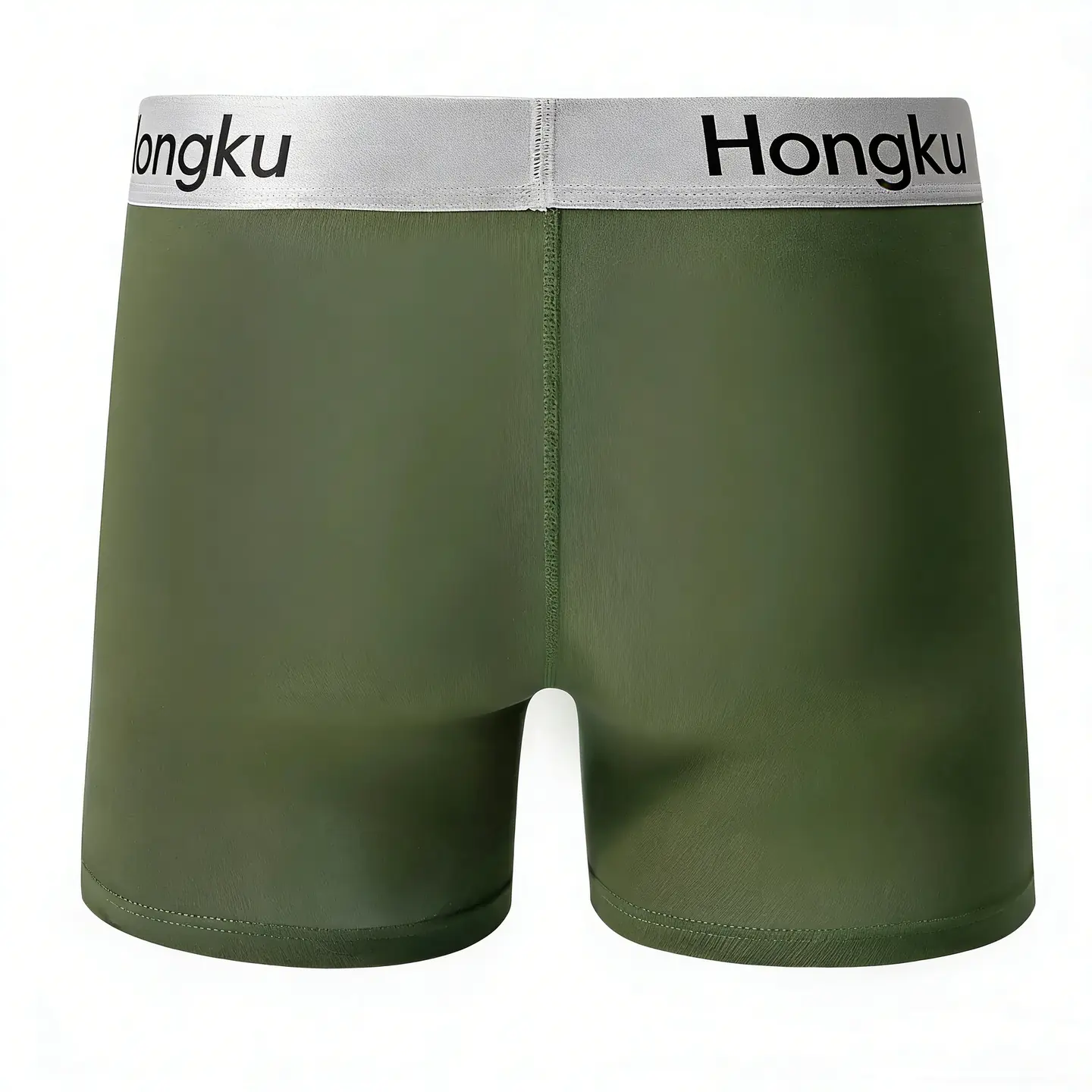 Men’s Army Green Boxer Briefs | Wholesale Cotton Underwear - Image 4