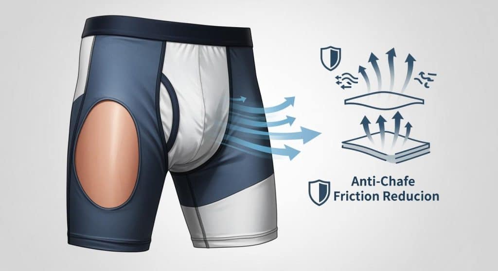 What Is Anti-Chafe Technology in Long Leg Boxer Briefs