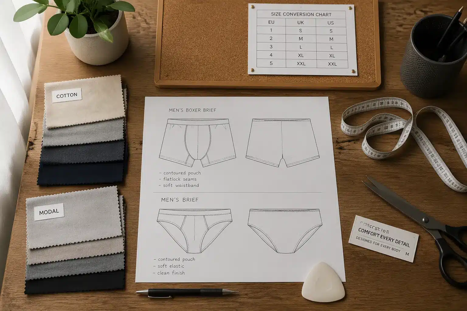 Custom Underwear Design and Branding