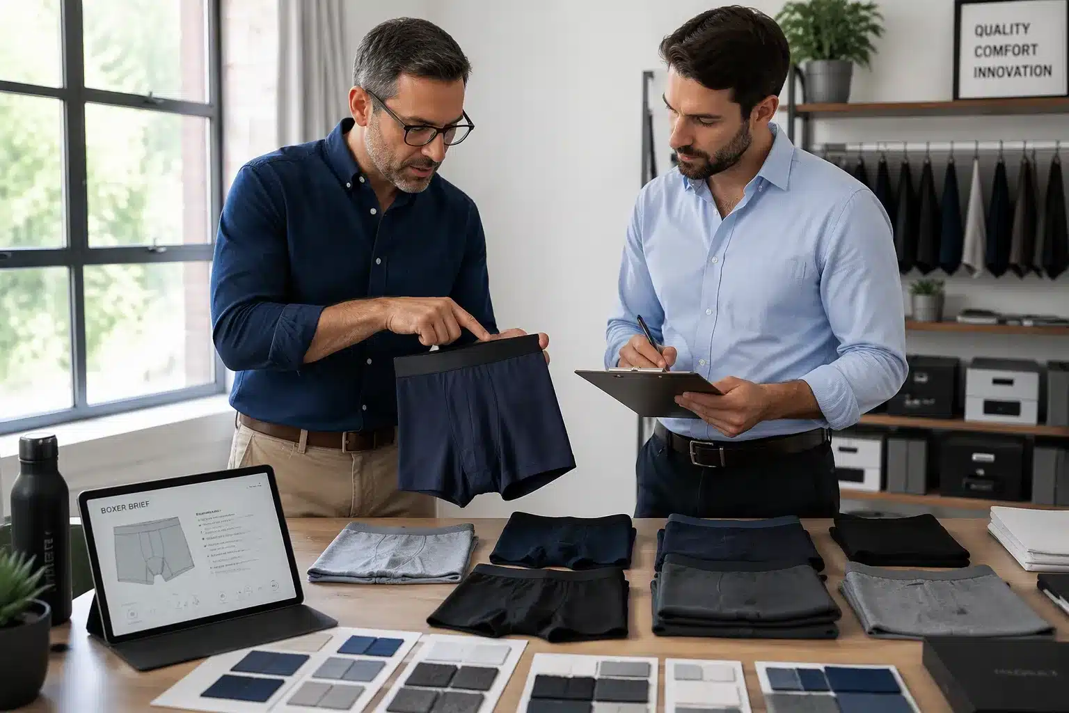Herrenunterwäsche für Eigenmarken: Wie wählen deutsche Einkäufer einen Hersteller aus?