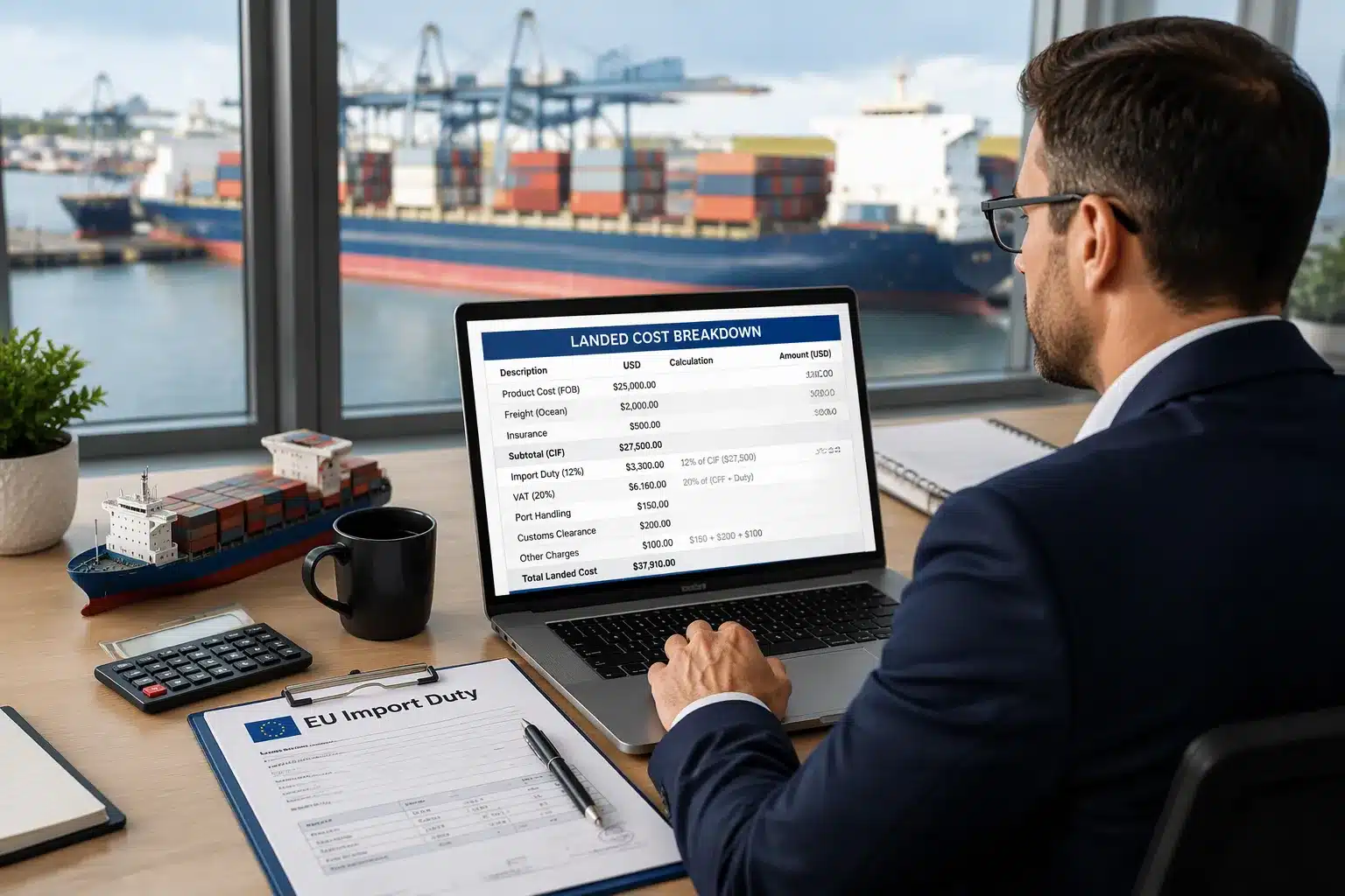 Total Costs and EU Import Duties