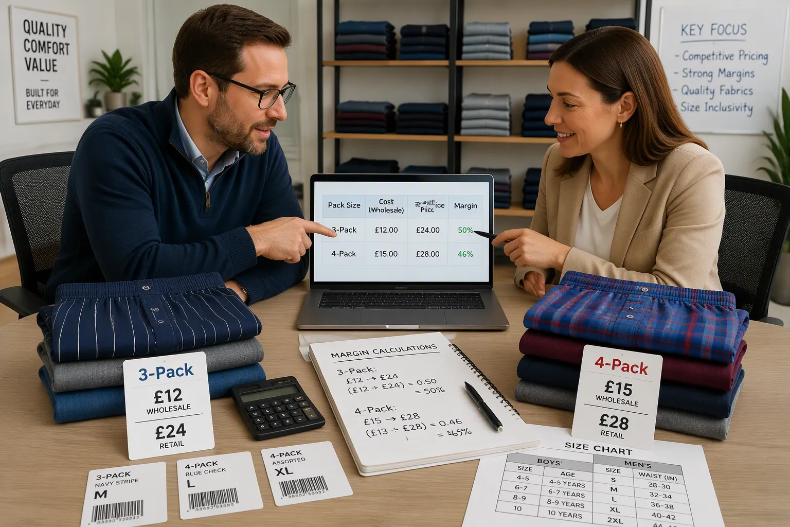 Negotiating Boxer Shorts Pricing and Terms