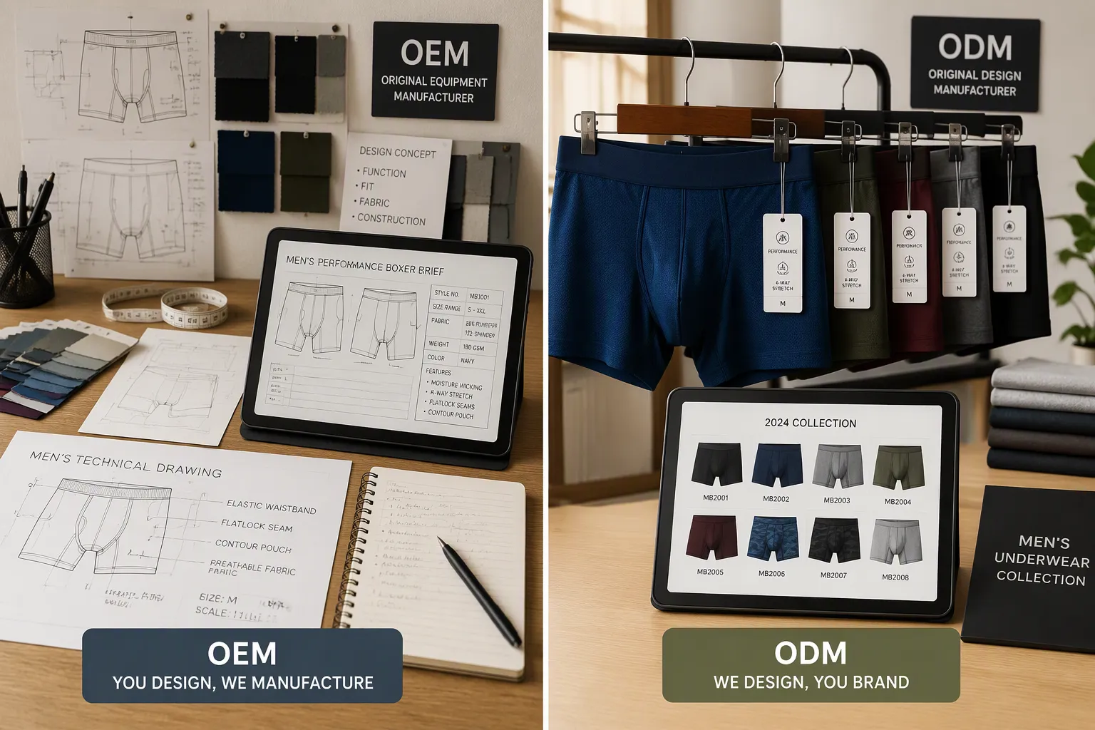 Key Differences: OEM vs. ODM Side by Side