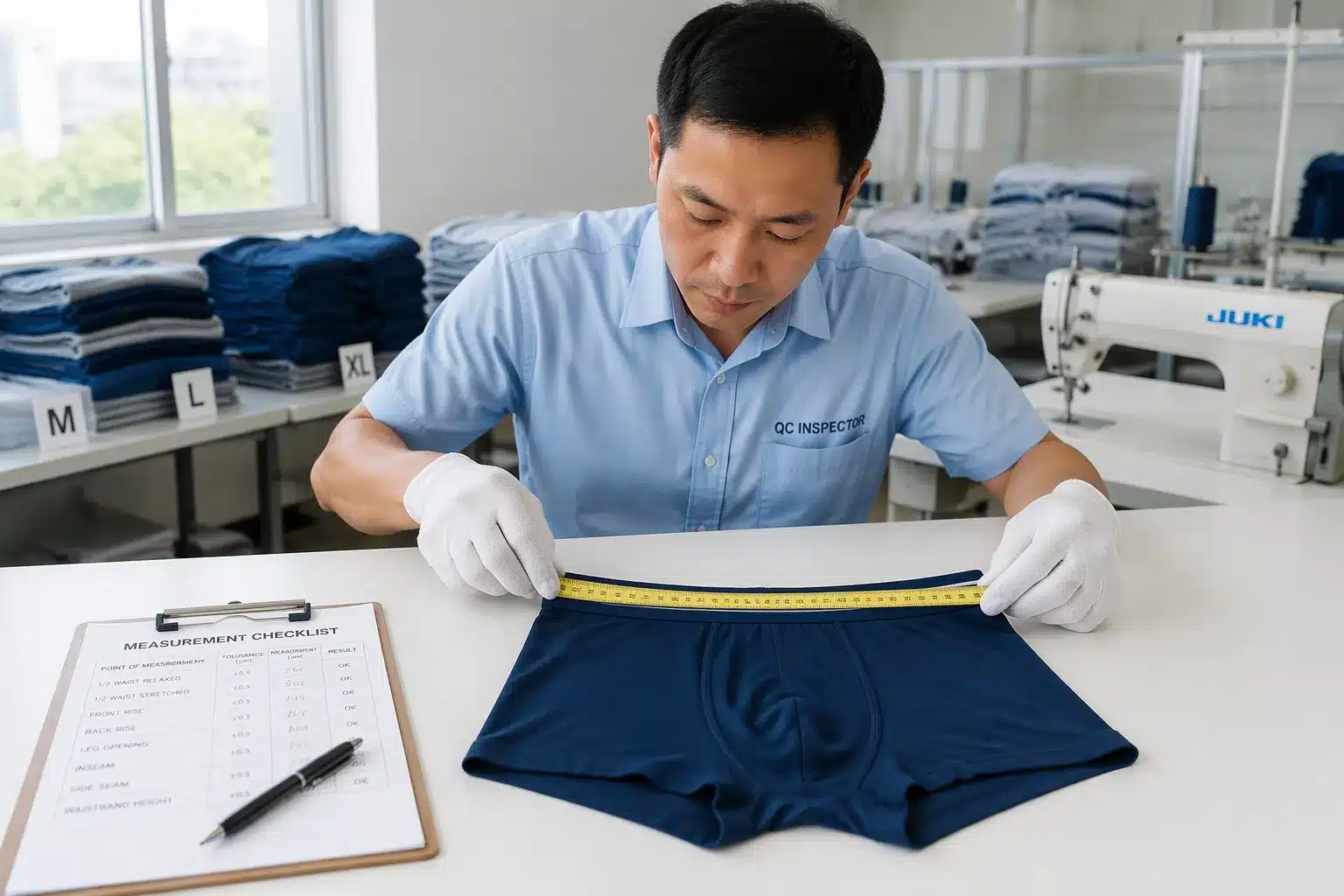 ボクサーパンツOEM検品の極意