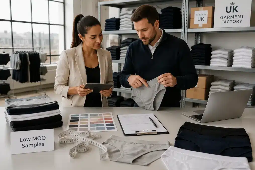 How to Choose a Low-MOQ Underwear Manufacturer in the UK for Your Brand