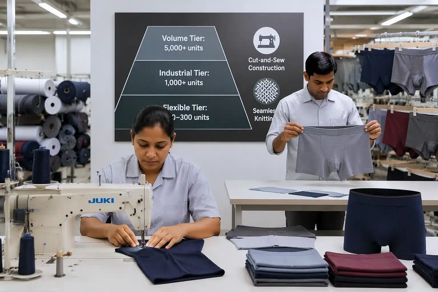 Capability Tiers at an Underwear Manufacturer USA Brands Can Use
