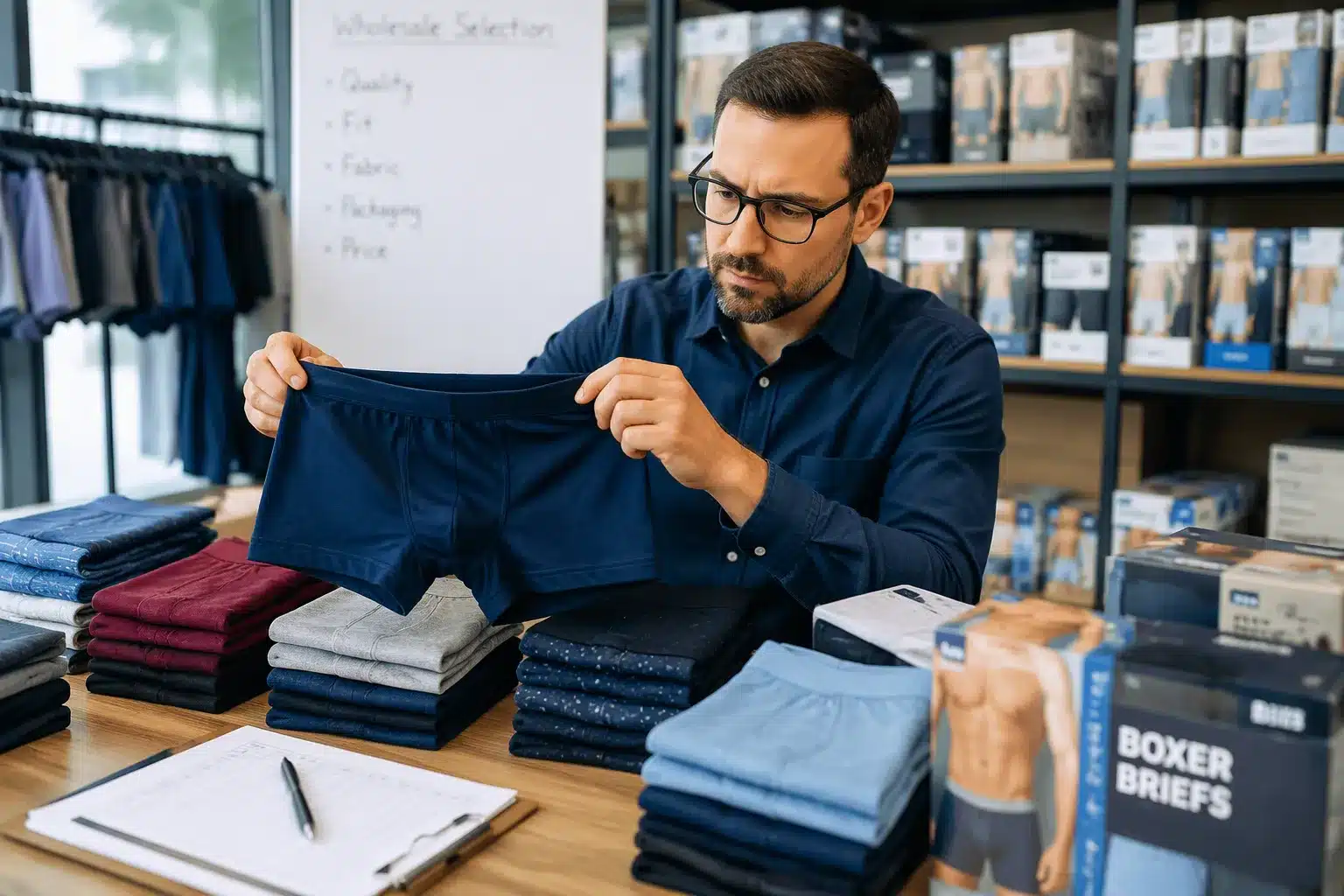 Welke groothandel herenondergoed levert de beste boxershorts voor de prijs?