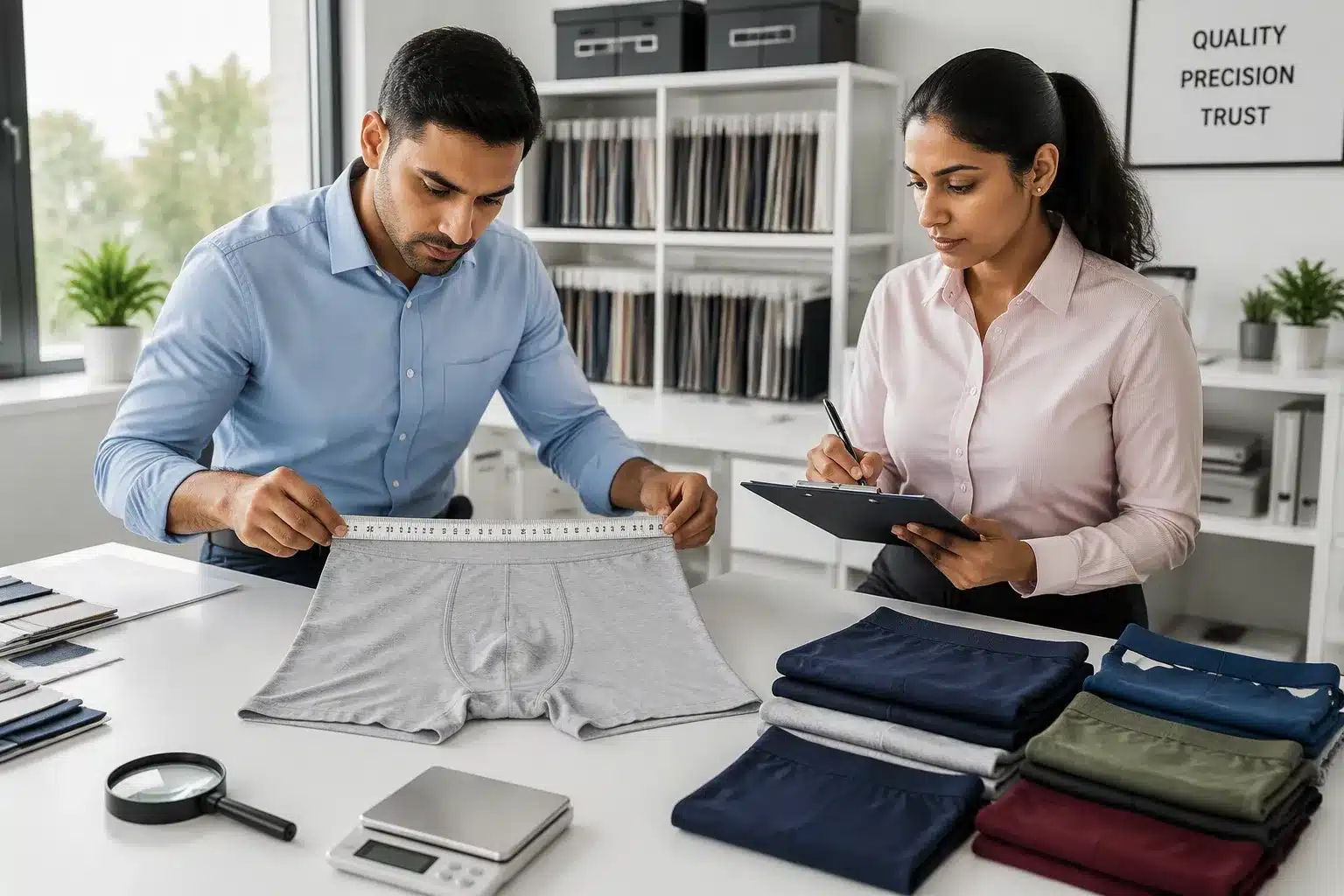 Fabricant OEM de boxers homme en Chine : guide pour marques françaises (MOQ et contrôle qualité)