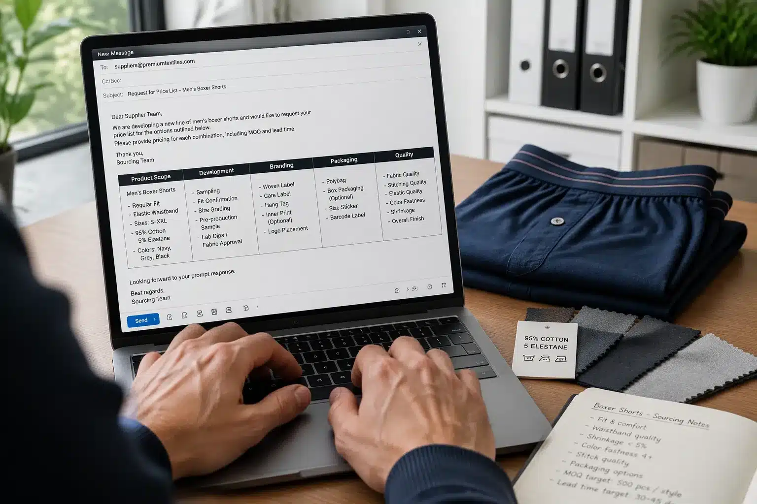 Preisliste und OEM-Muster anfragen