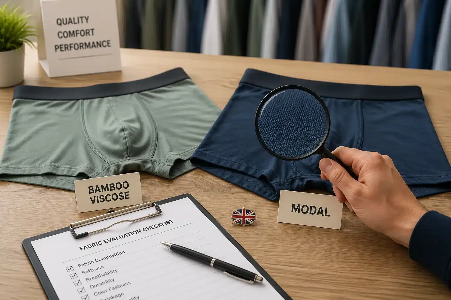 Bamboo Viscose or Modal Boxers: What Should UK Retail Buyers Check?
