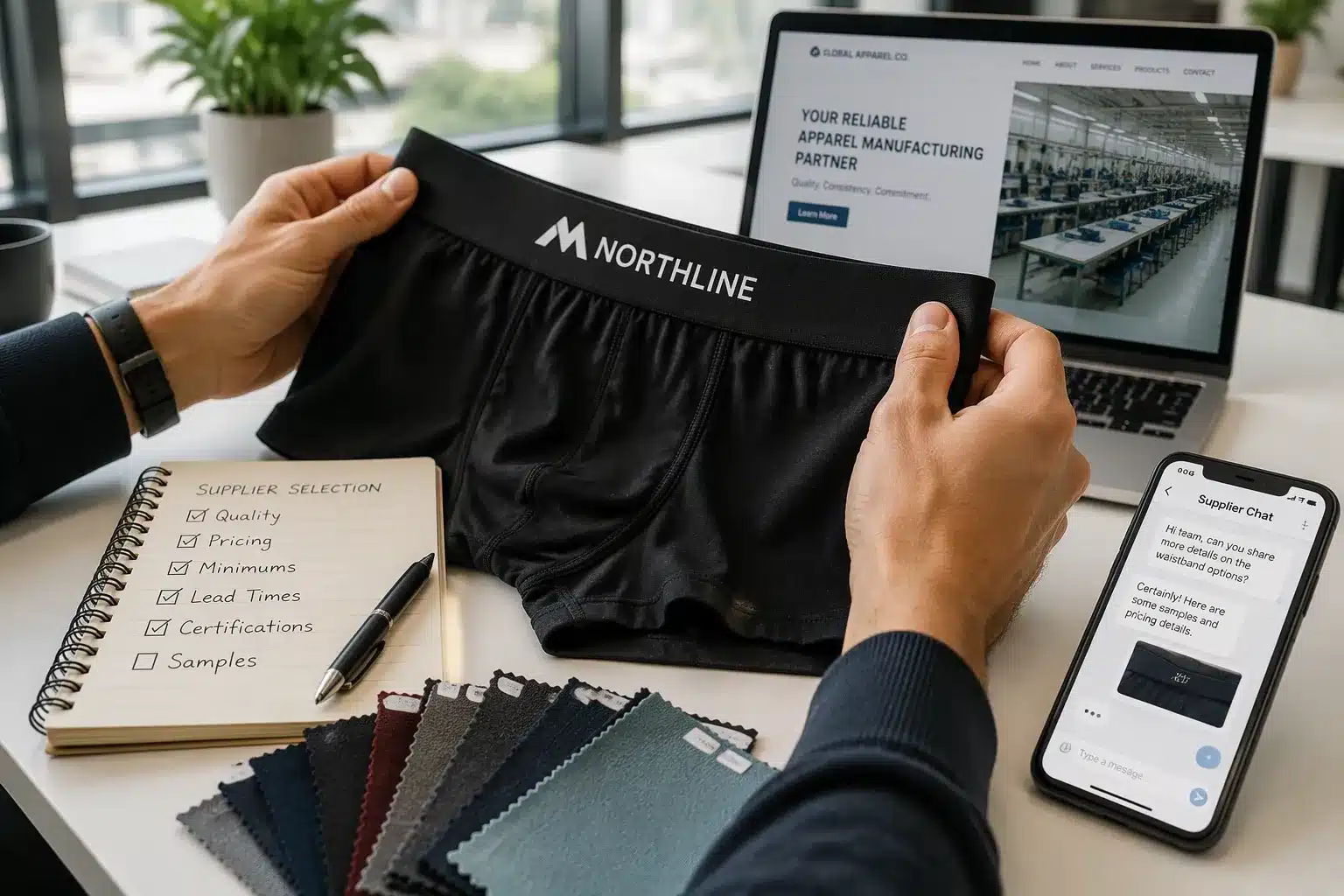 Boxershorts eigen merk: kies je leverancier