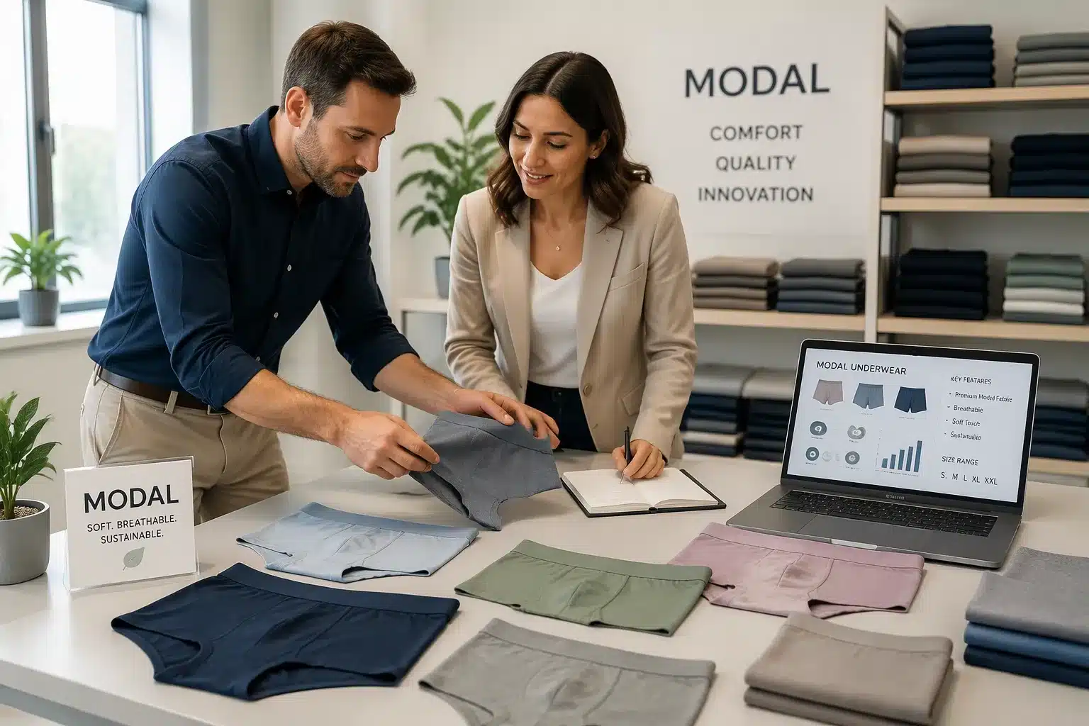 Modal Unterwäsche Hersteller im Vergleich für B2B-Bestellungen