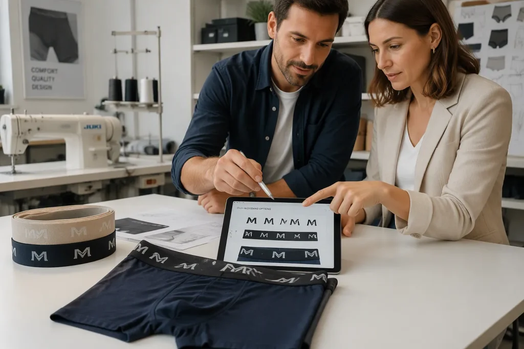 Custom Waistband Underwear Manufacturer Guide for New Brands